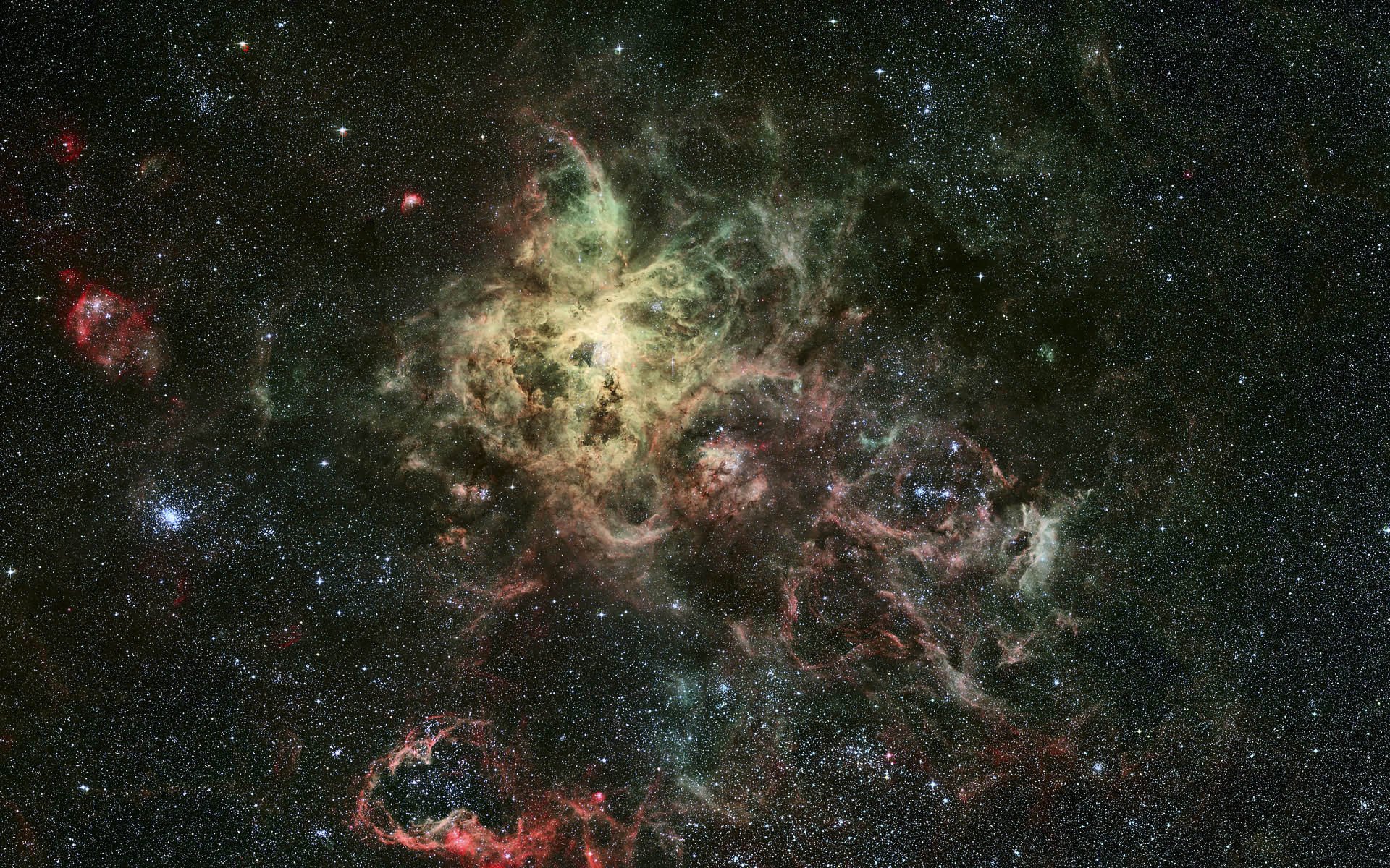 tarantola costellazione ngc 2070 nebulosa di emissione