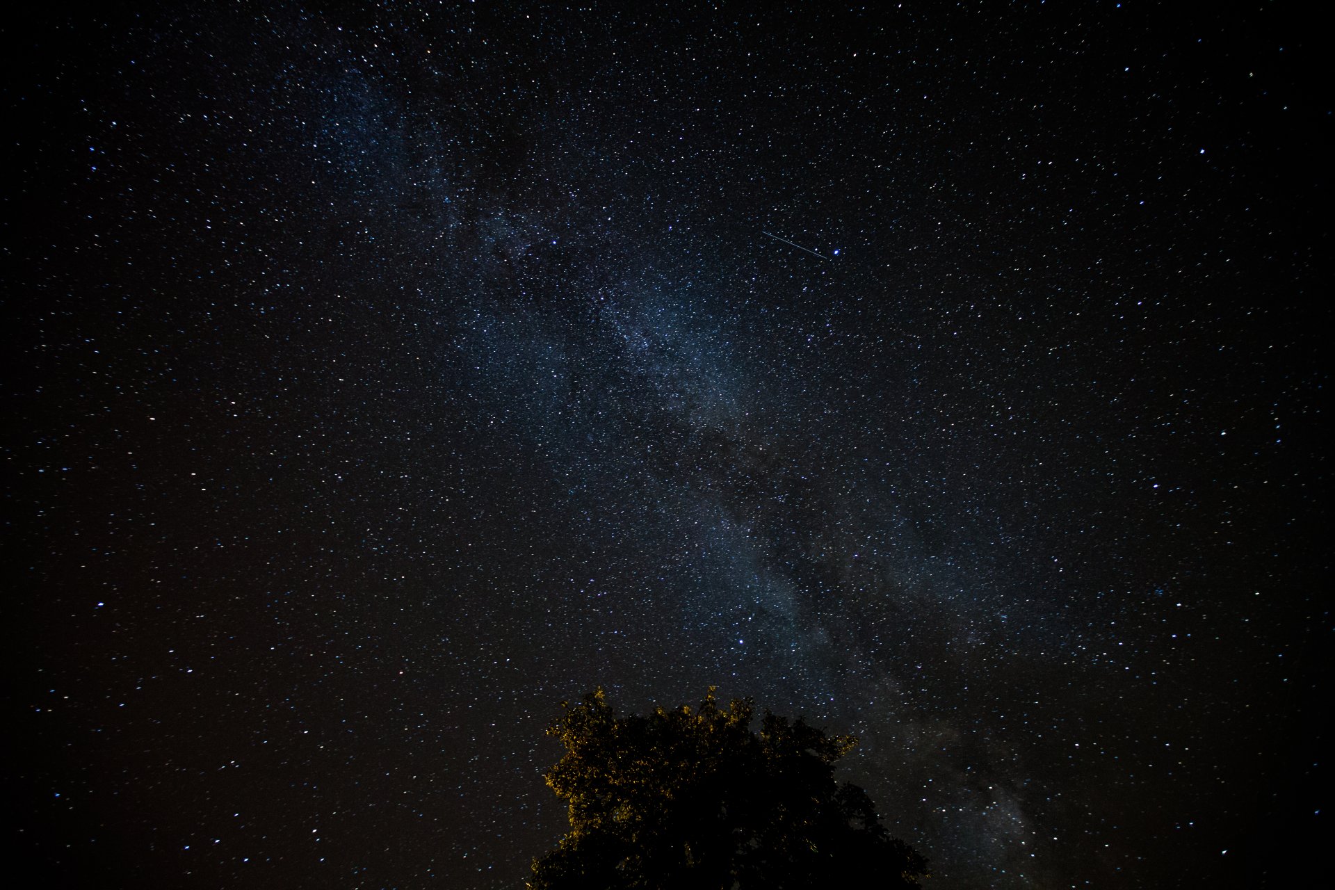 étoiles nuit voie lactée