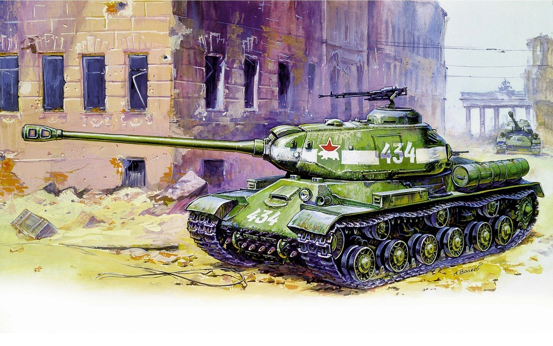 is-2 soviétique char lourd