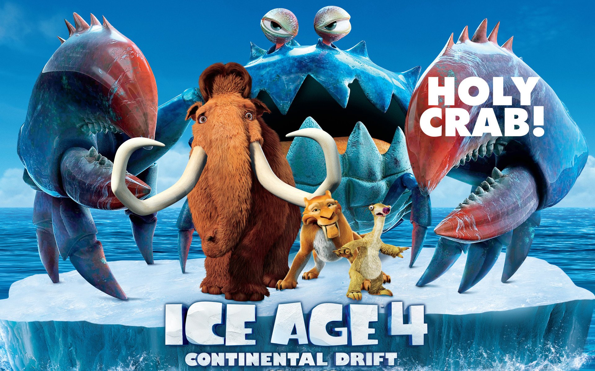 manny ice age 4 led diego crab iceberg continental drift pirates animated film the film