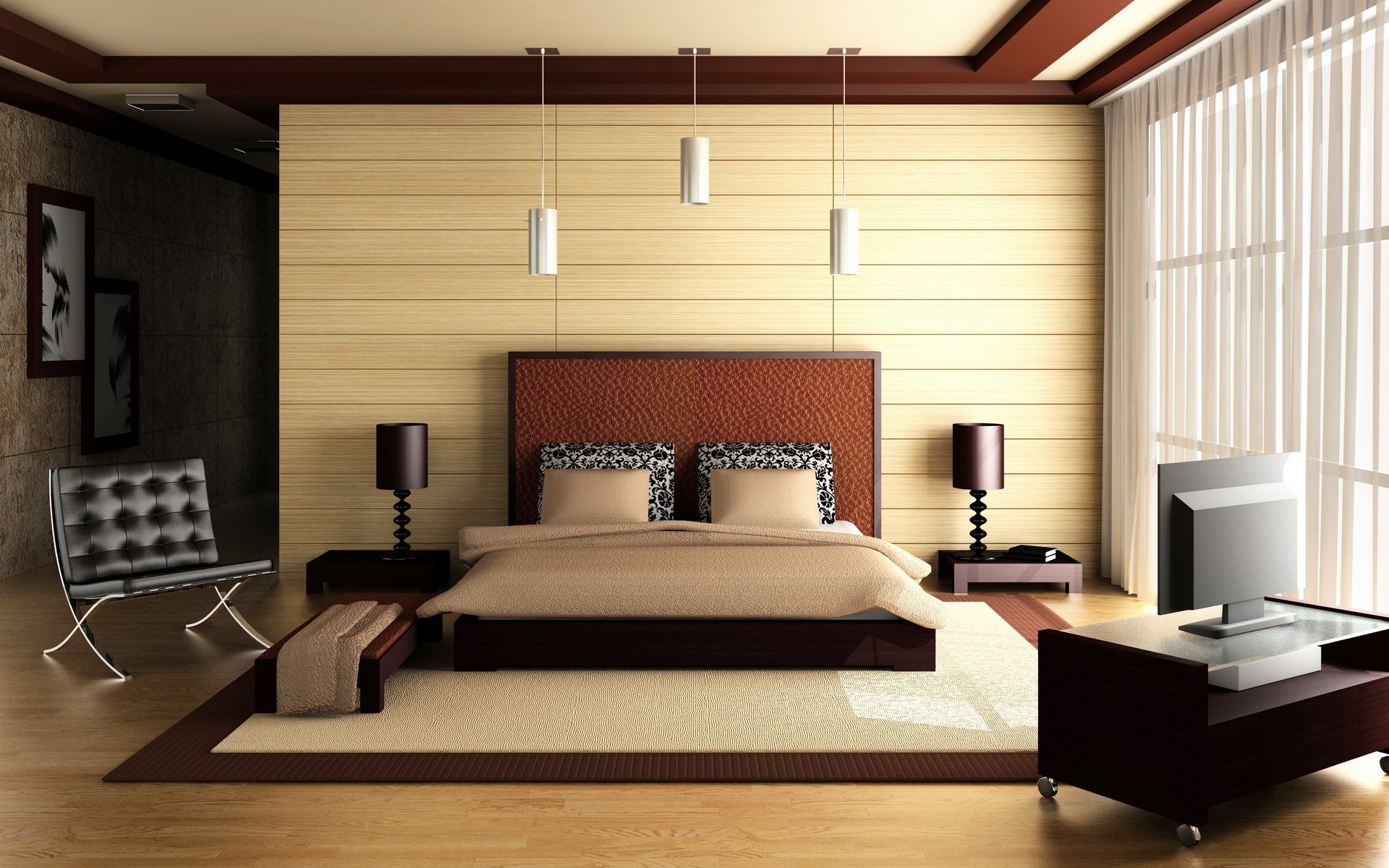 interior design bedroom bed