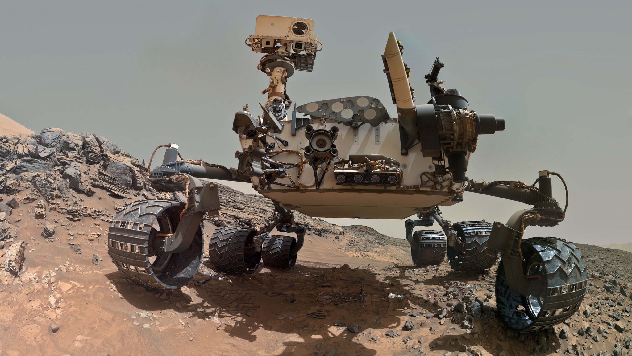 curiosity kyuriositi rover mar