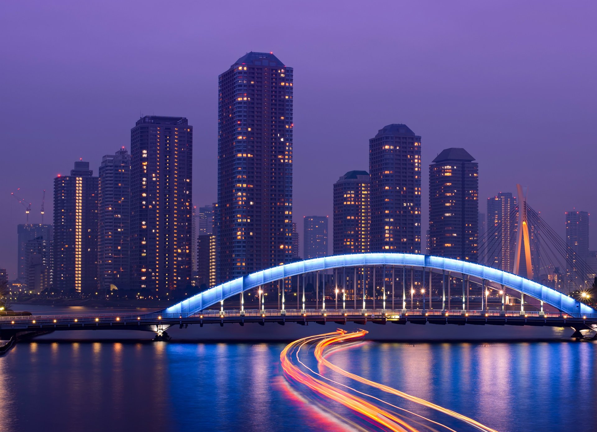 tokyo grattacieli capitale metropoli giappone notte