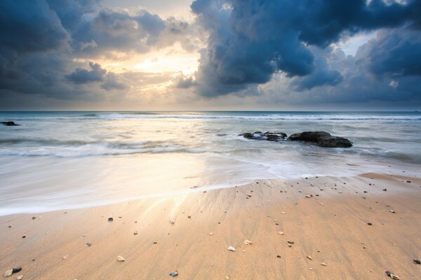 Paisaje Celestial en la costa azul