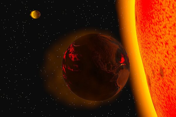 Il sole assorbe altri pianeti