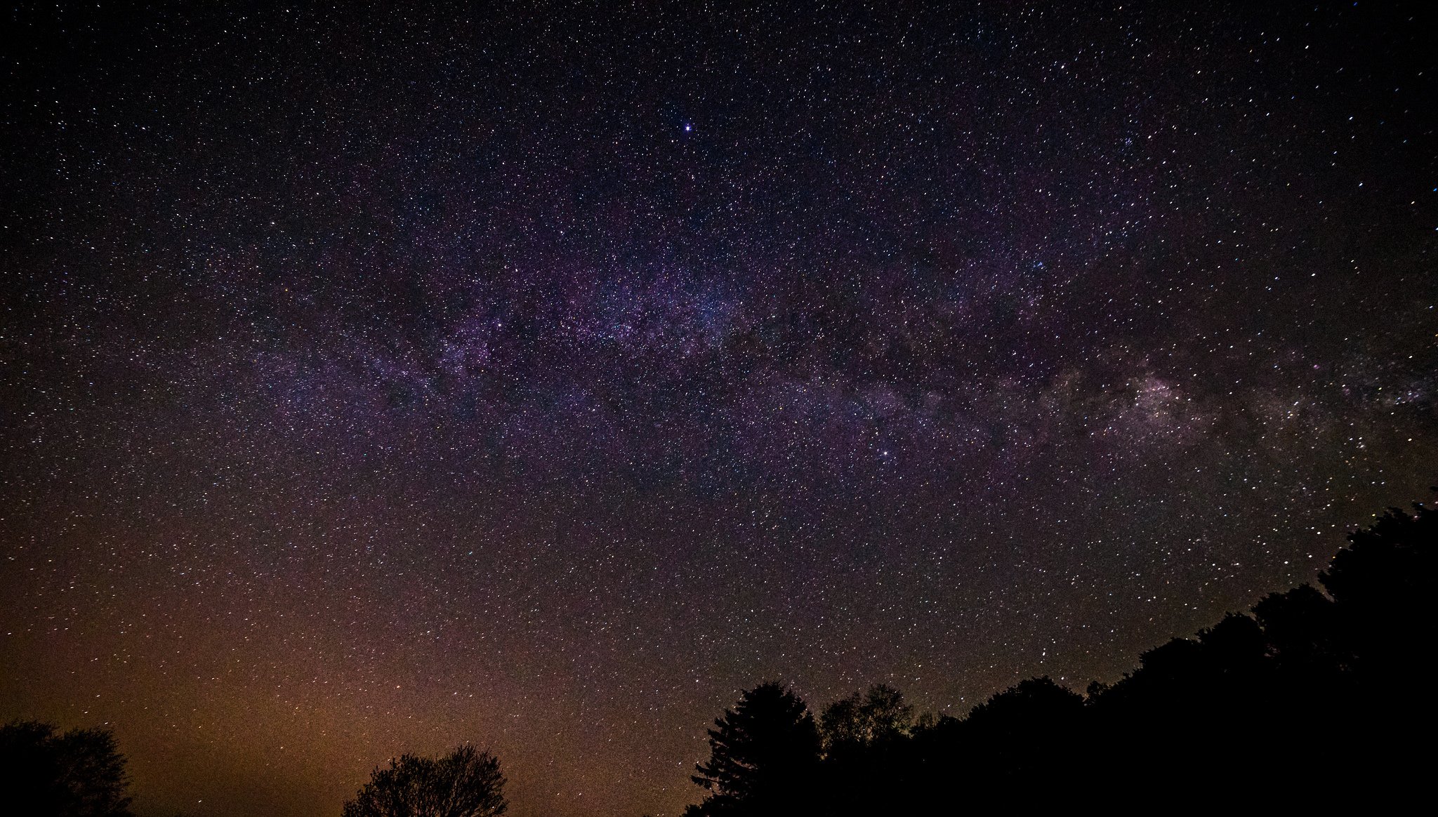 espacio estrellas noche espacio vía láctea