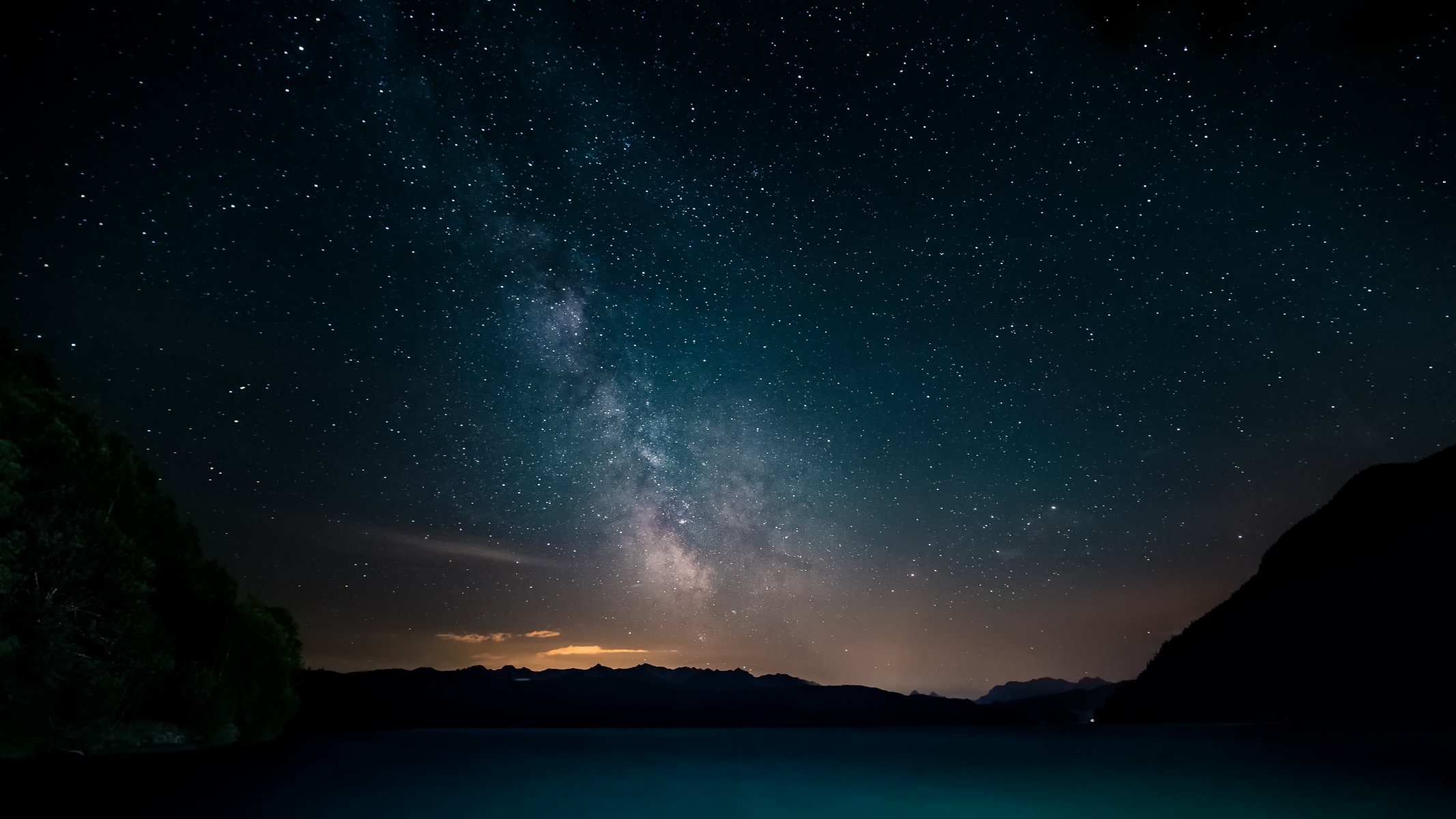 pace star milky way night panorama