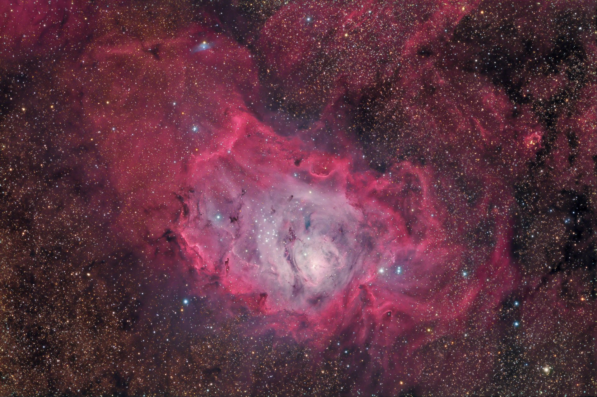 nebulosa laguna m8 costellazione spazio universo spazio