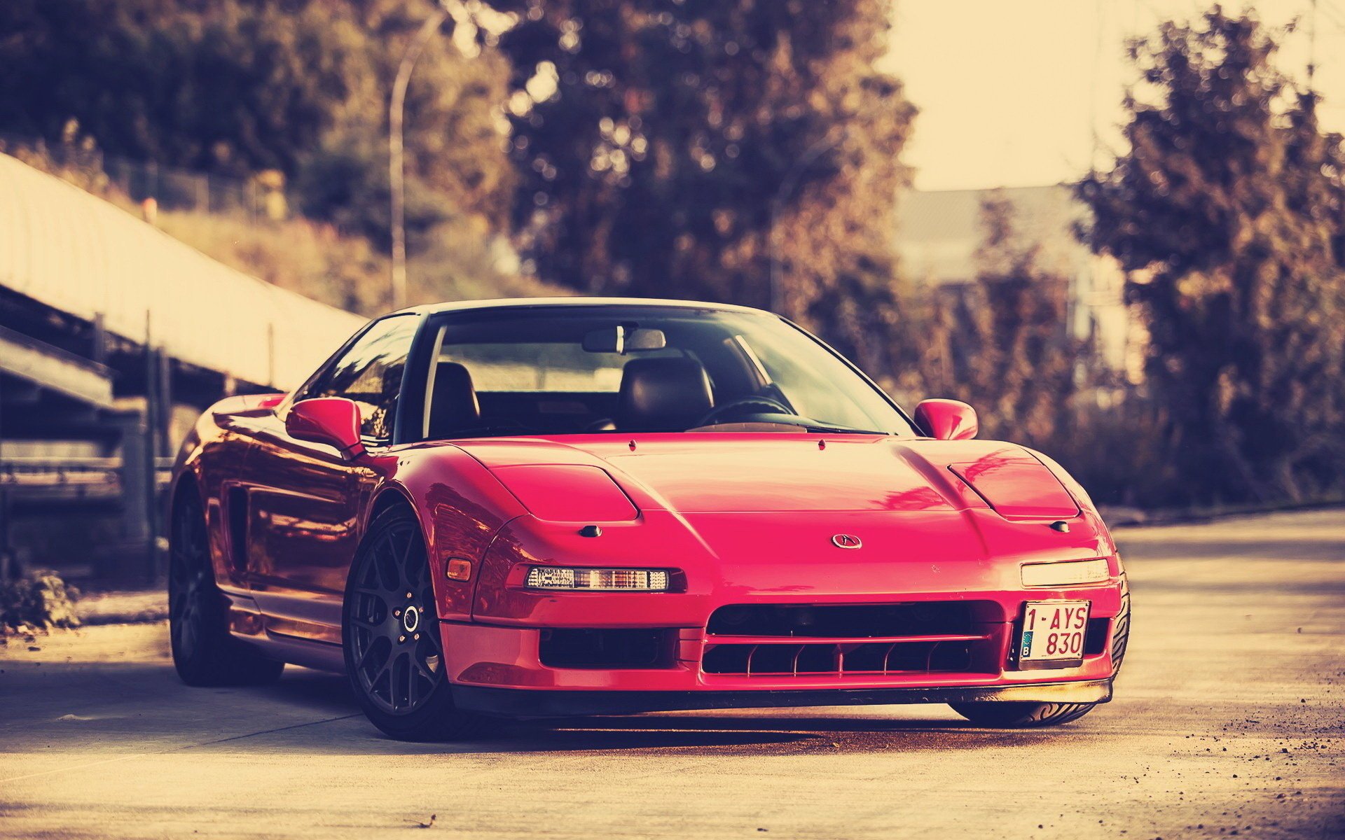 honda nsx honda red acura przód acura