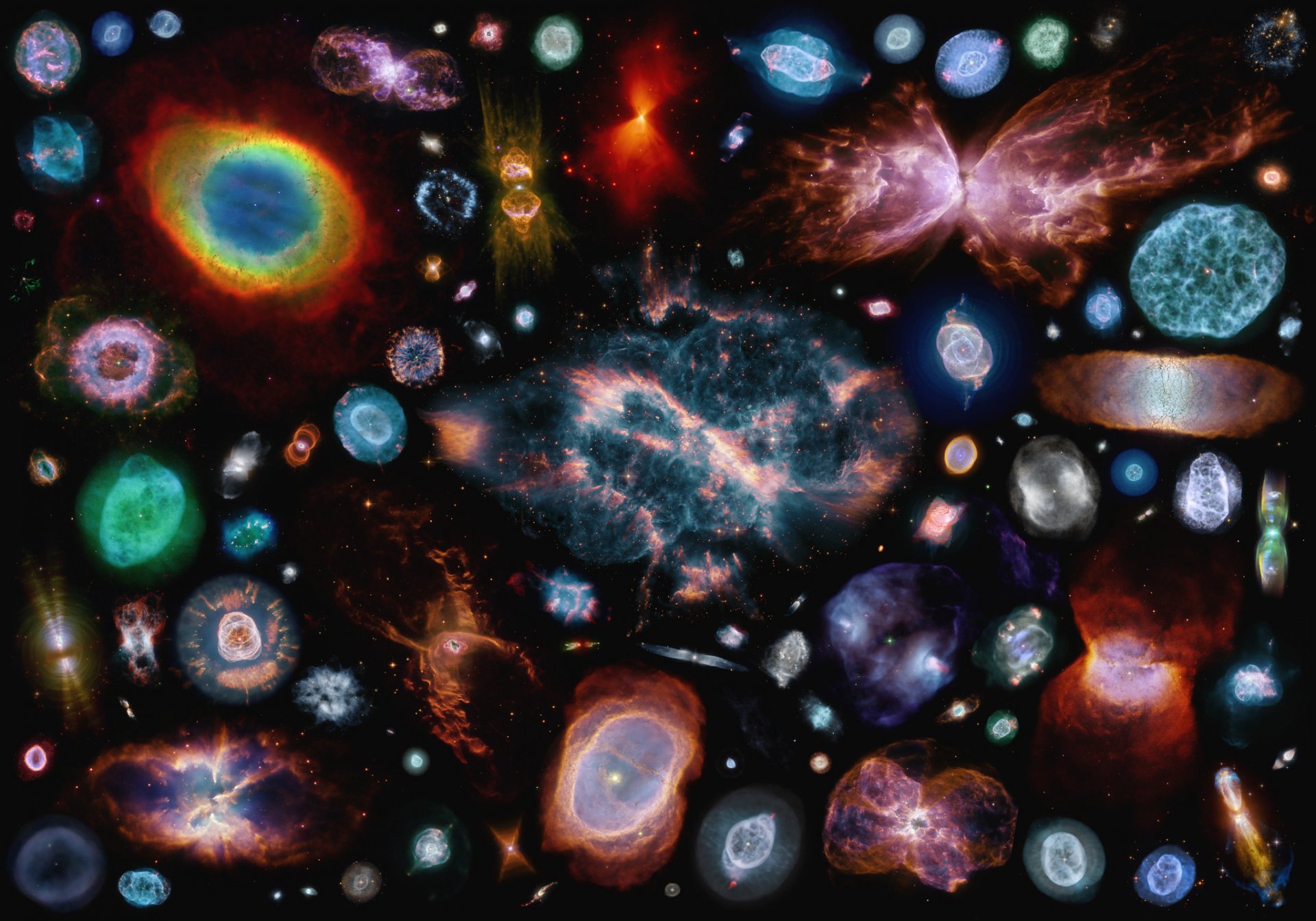 planetary nebulae space