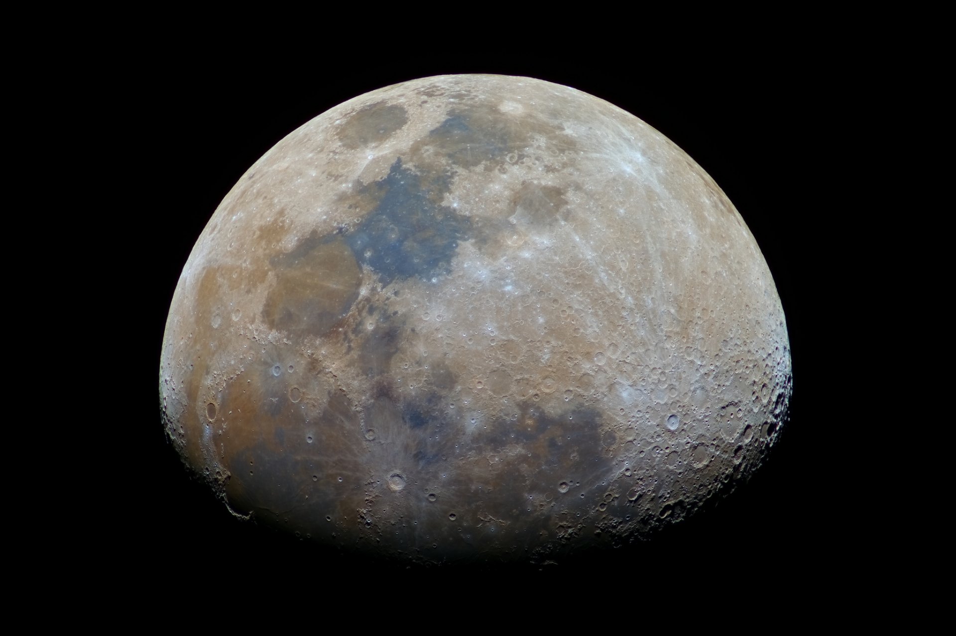 luna noche satélite