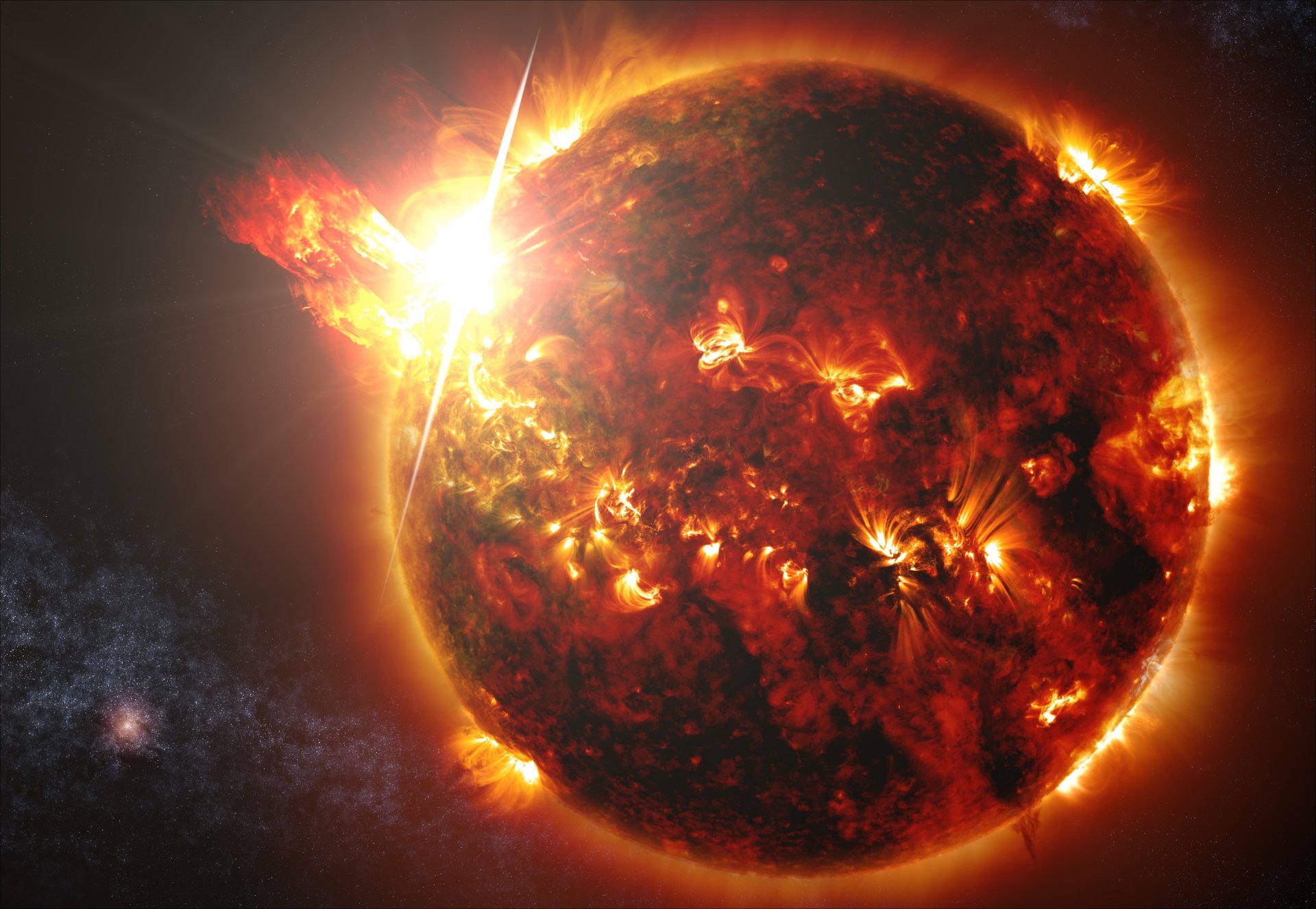 pace nasa space sun wallpaper