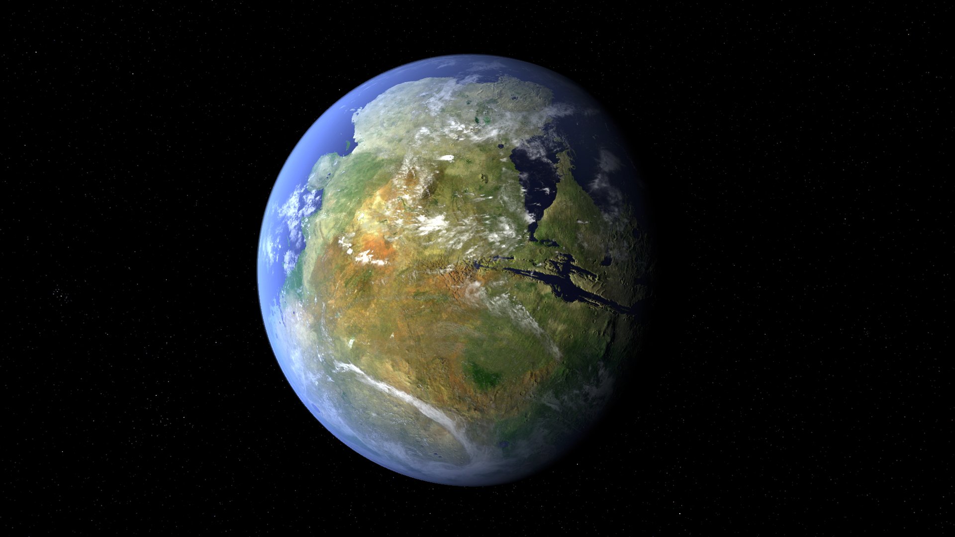 mars oberfläche planet festland ozean sterne