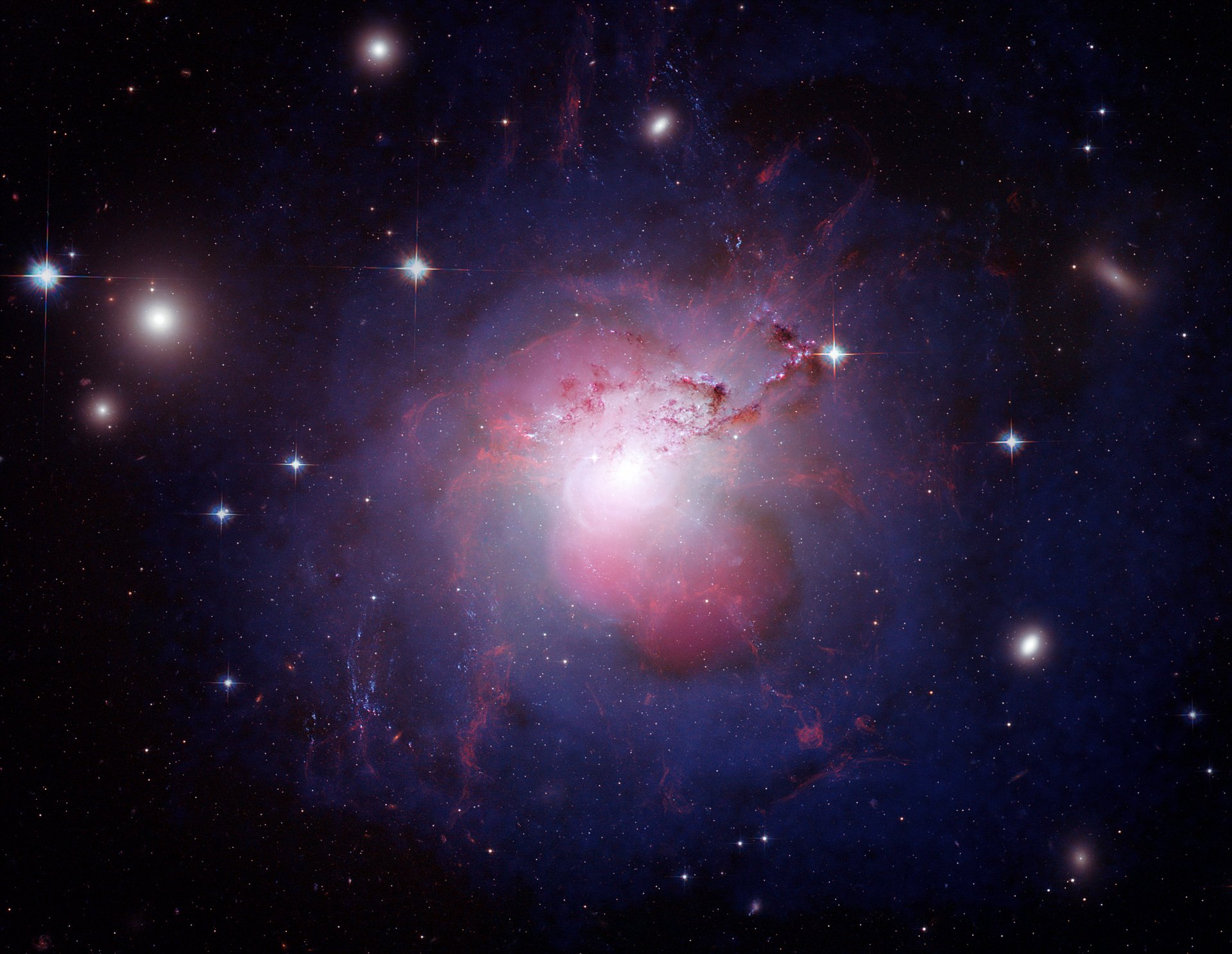 kosmos galaktyka galaktyki ngc 1275 gwiazdy