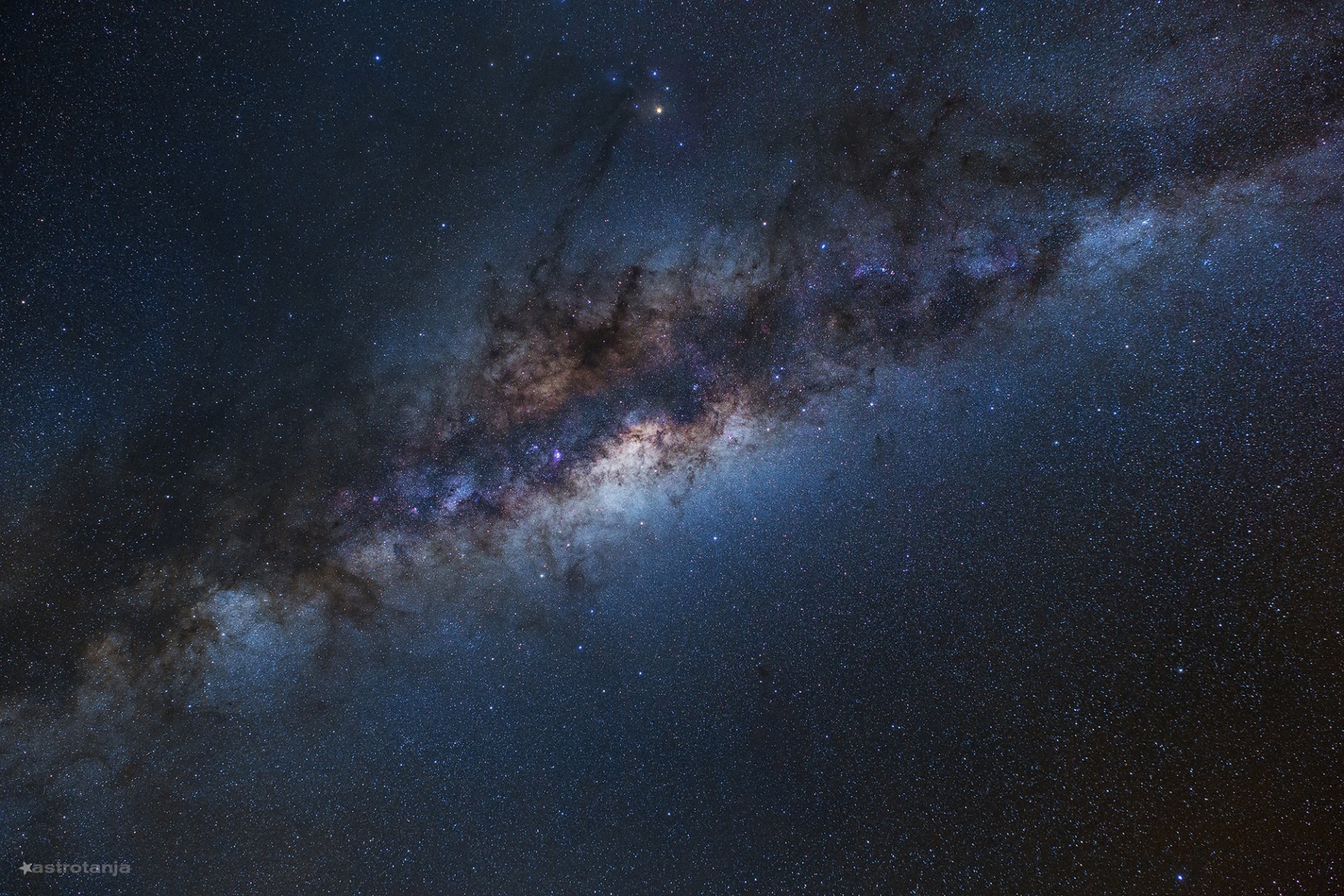 ciel nuit étoiles voie lactée