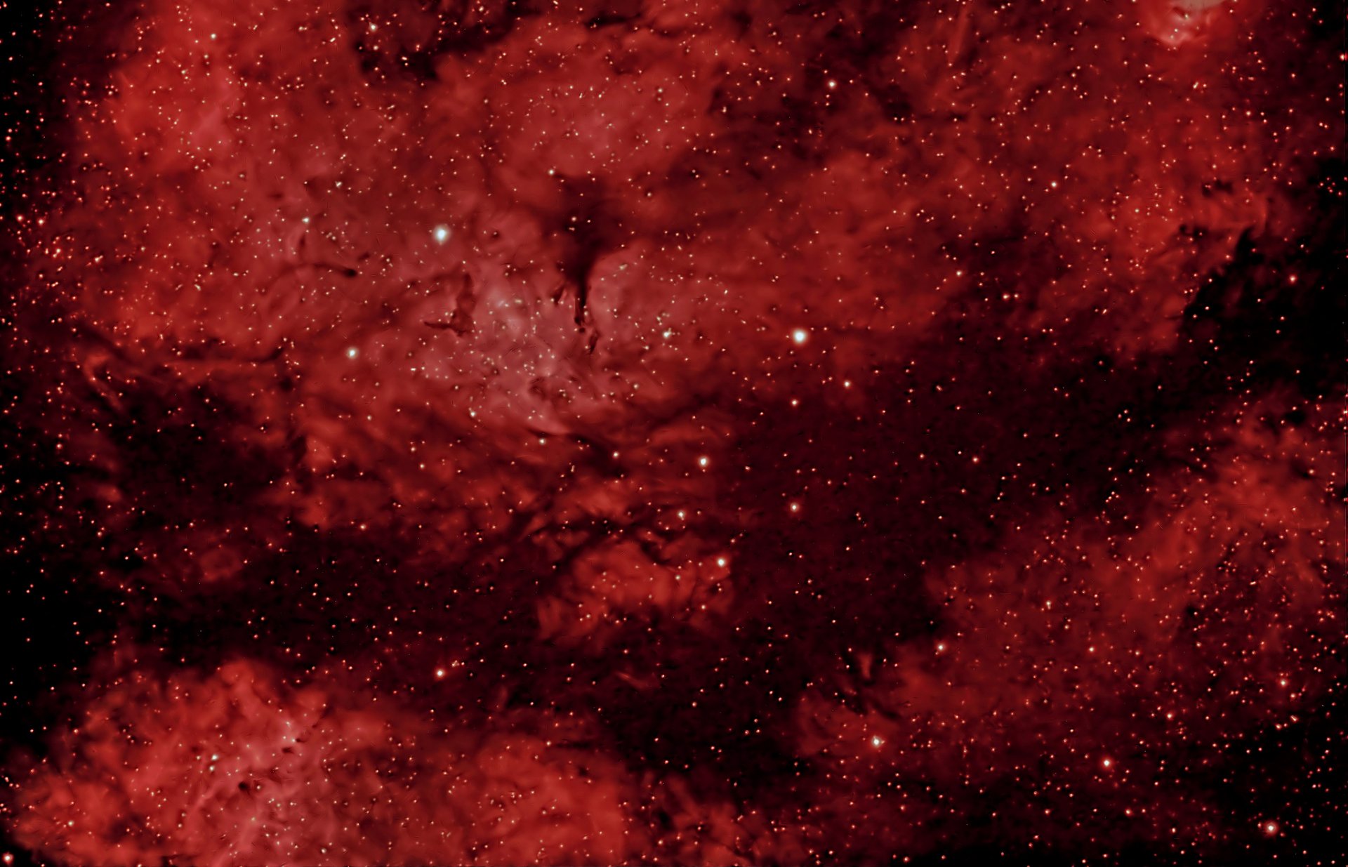 papillon ic 1318 hargb nébuleuse constellation espace