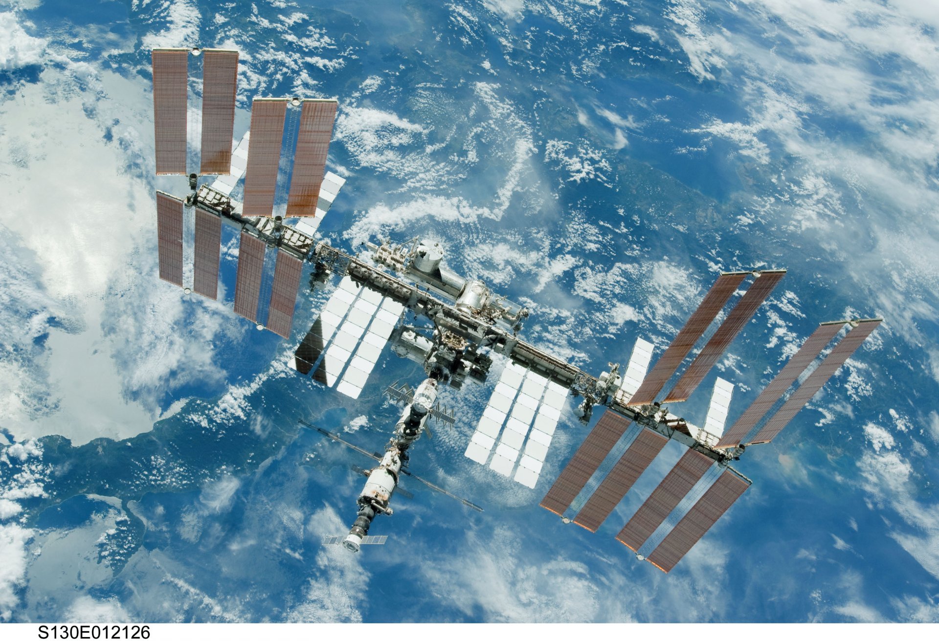 iss weltraum satellit