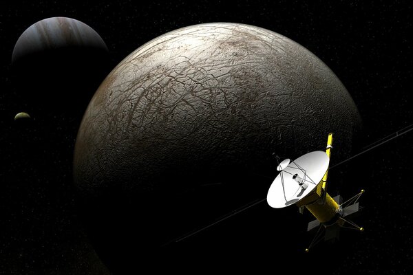Infinite Space: Jupiter, its satellite and Europa clipper