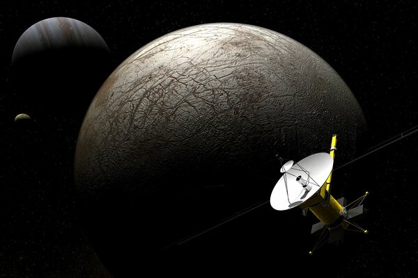 Spazio infinito: Giove è il suo satellite e apparato Europa clipper