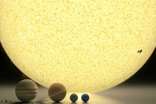 Beautiful wallpapers of the planets of the solar system