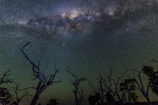 The Milky Way is the way to determine happiness or space in the middle of the night