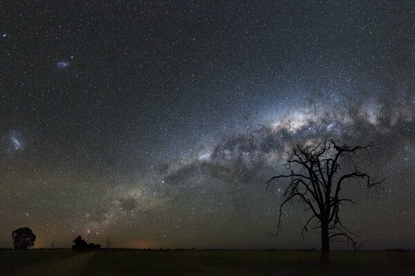 Un monde mystérieux. Beauté du ciel nocturne