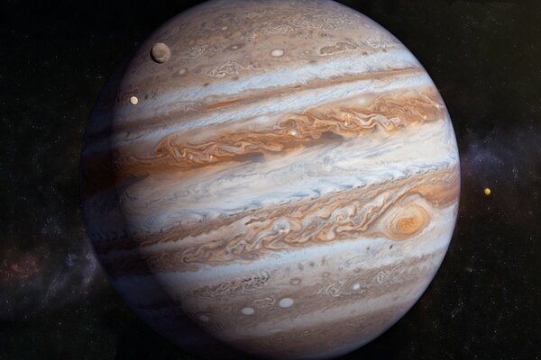 The gas giant of the solar system