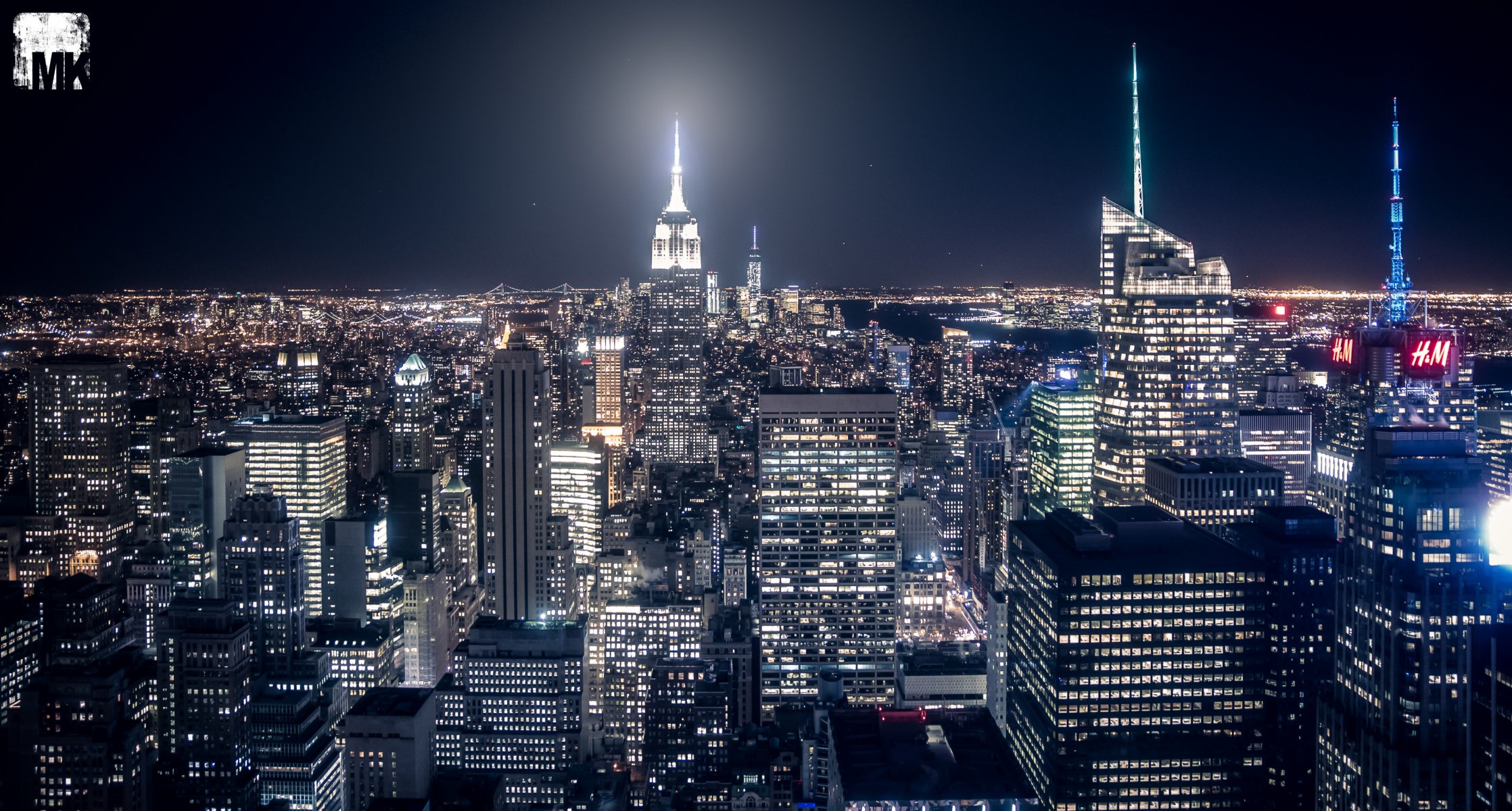 united states town new york manhattan rockefeller center night lights light night house