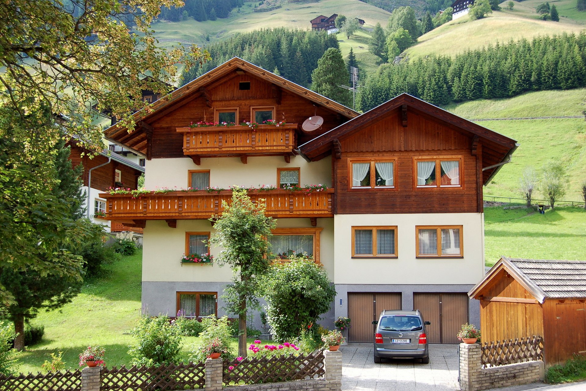 austria casa tirolo sankt jakob in defereggen palazzo città foto