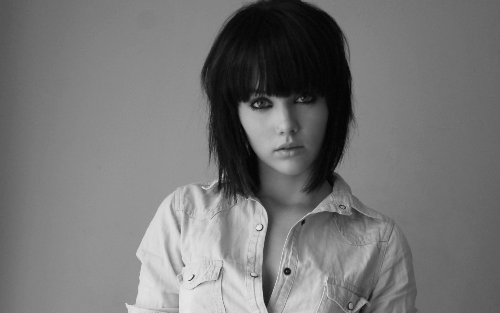 mellisa clarke model look brunette