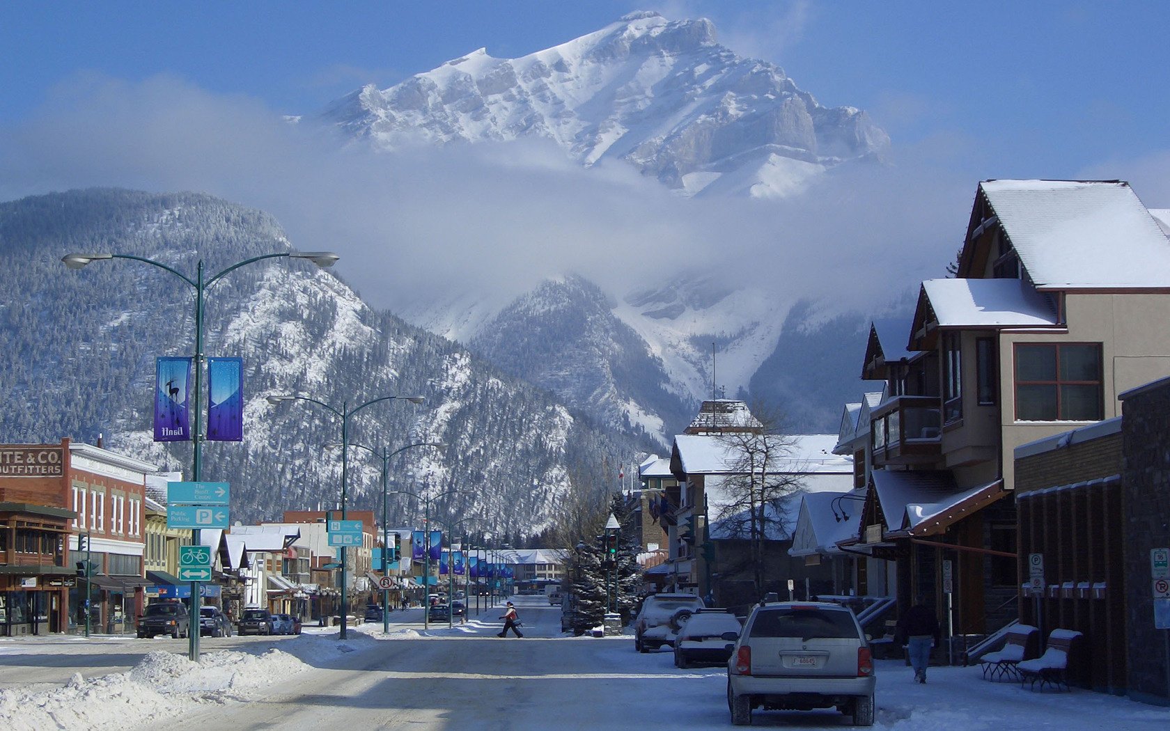 canada ville banff city