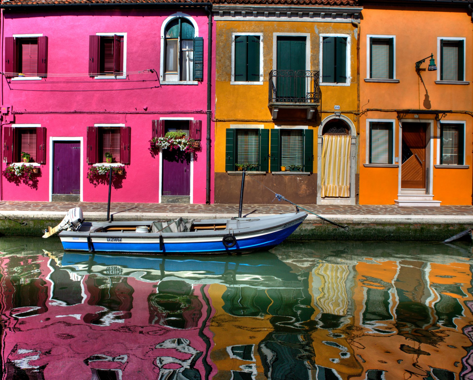 italien venedig zuhause fenster kanal