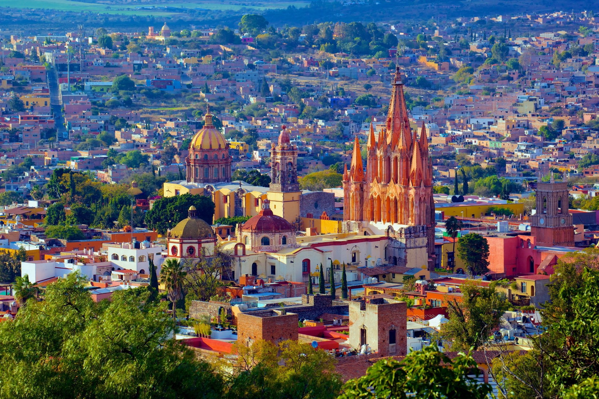 mexico house san miguel de allende town photo