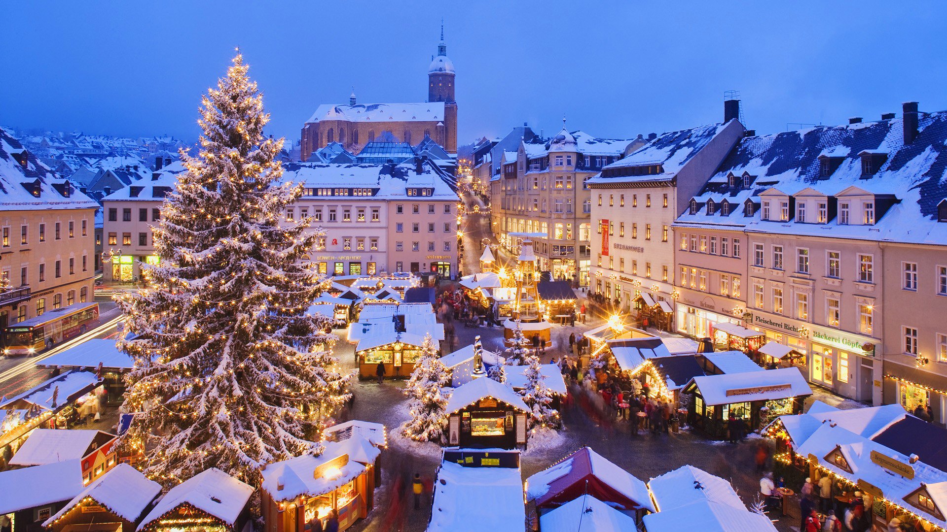 himmel platz zuhause weihnachtsbaum winter schnee tanne urlaub weihnachten abend lichter