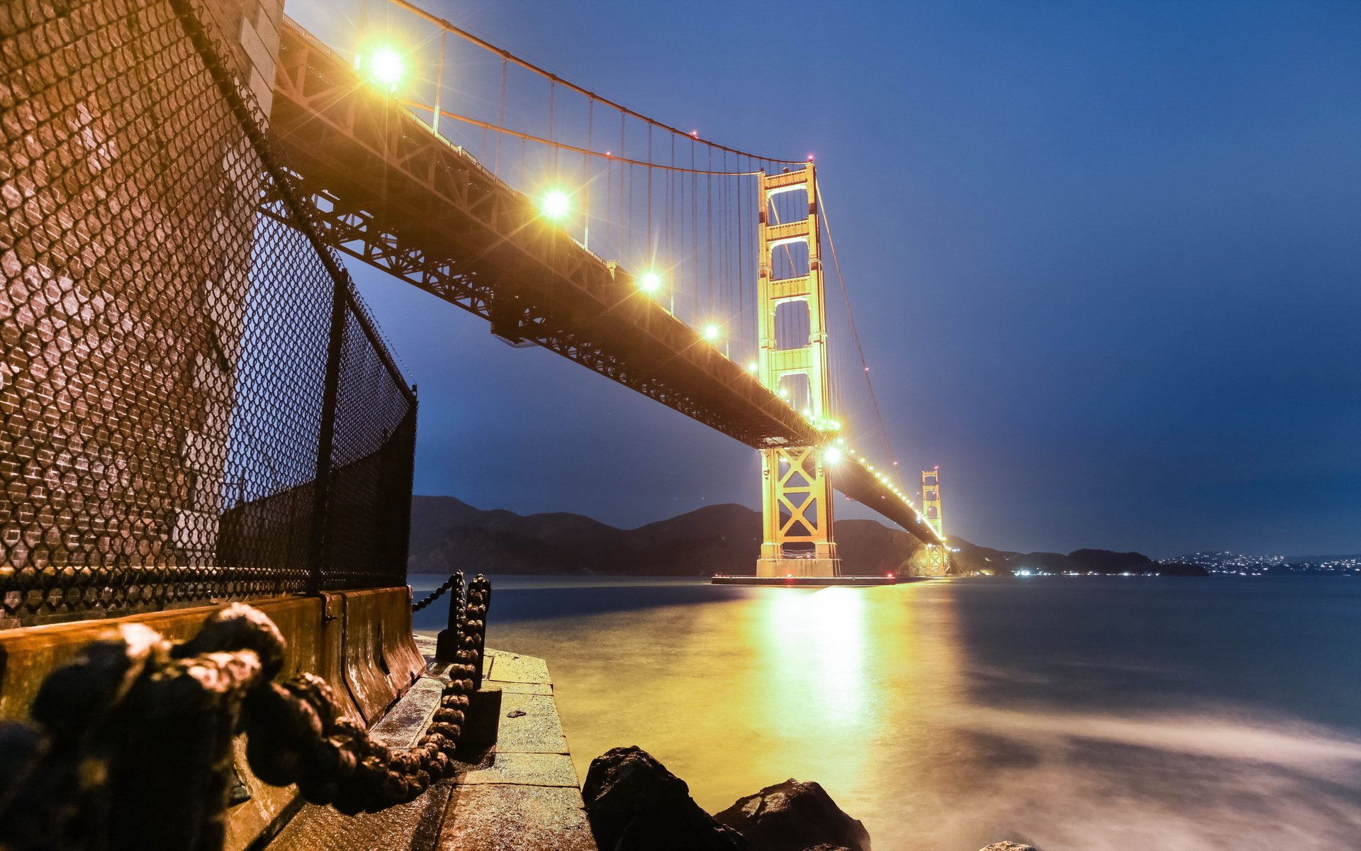 san francisco stadt brücke