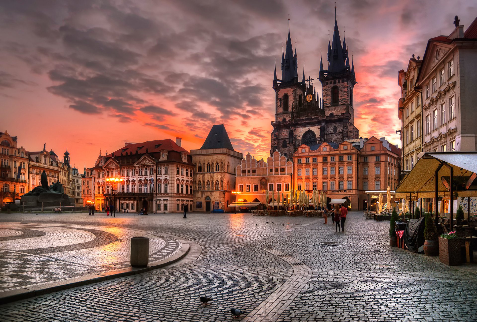 prague république tchèque mai 2015 matin