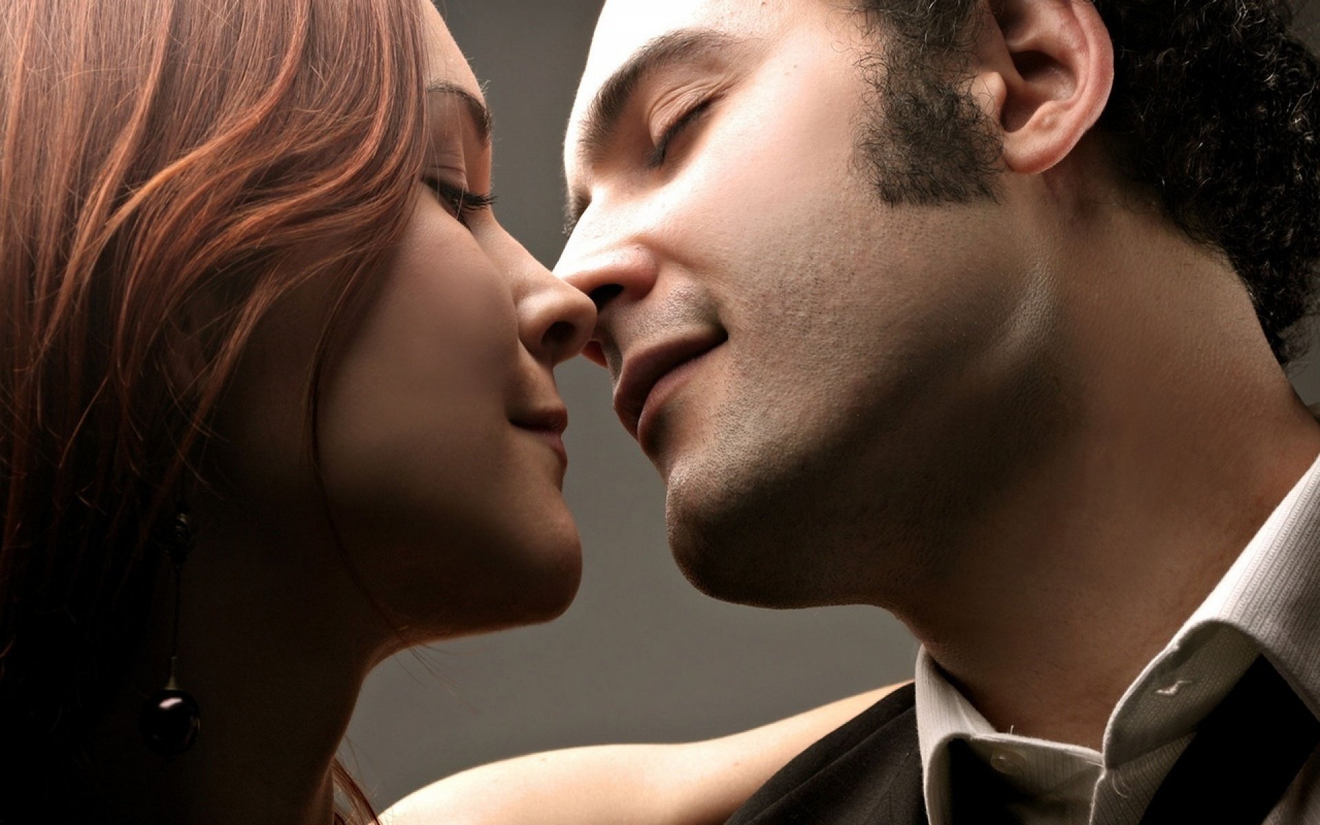 garçon fille baiser