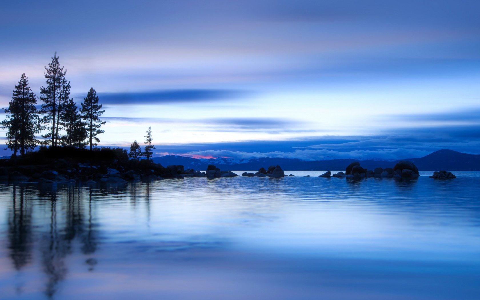 lake water usa reflection surface