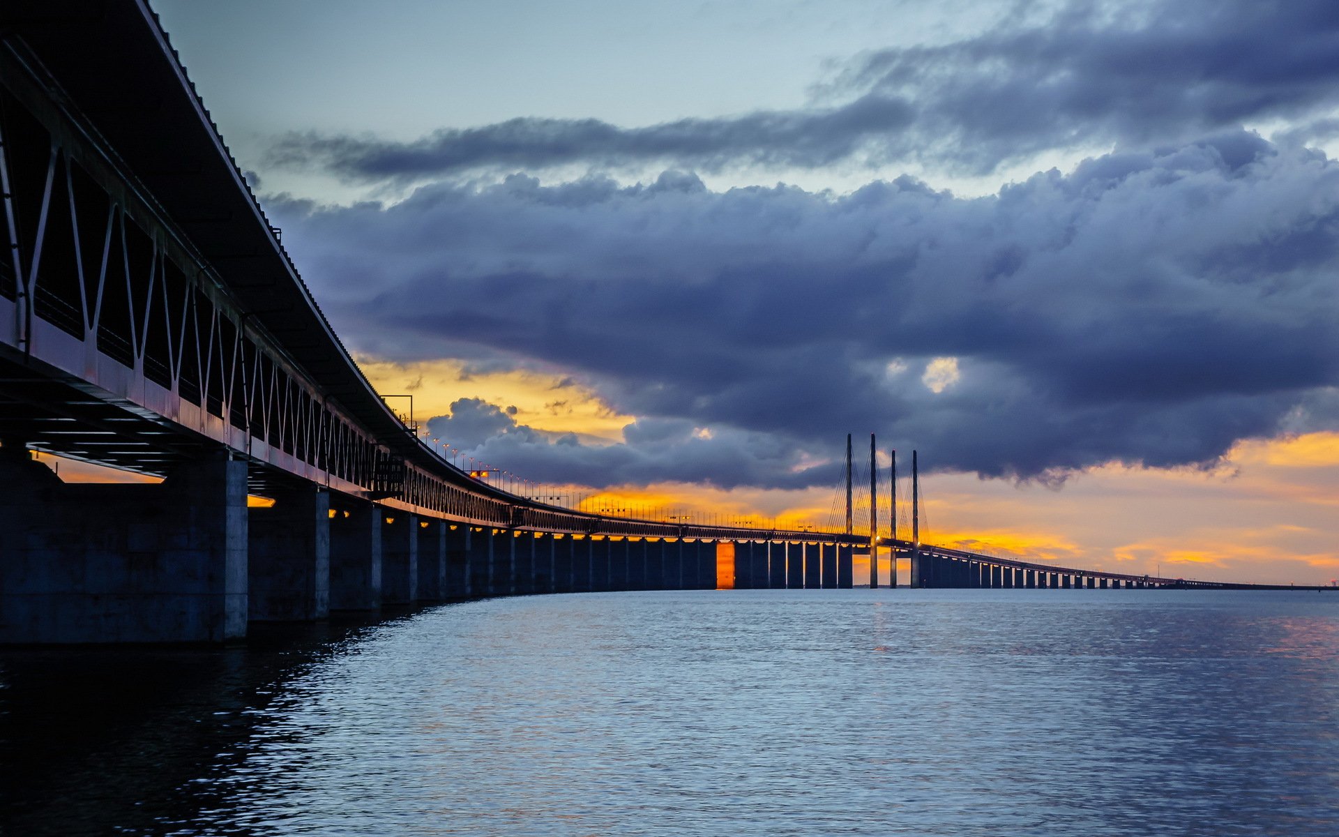 szwecja skania bunkeflostrand øresund bridge
