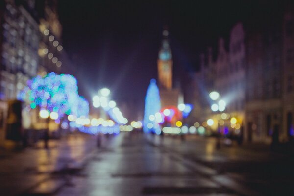 La città polacca di Danzica celebra il Natale