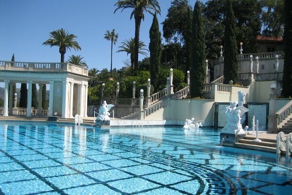 Bella villa con grande piscina