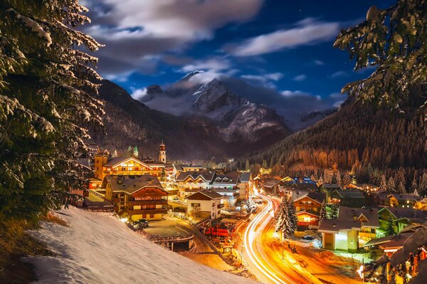 Capodanno Italia alla luce delle luci