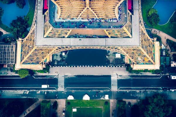 Vista desde el Mirador de la torre Eiffel