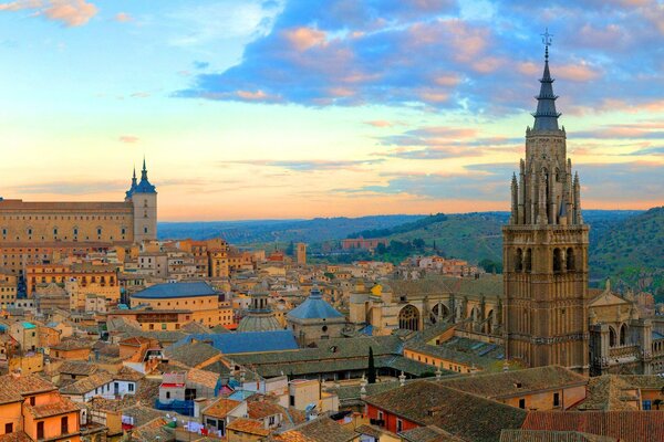 Foto de la ciudad a vista de pájaro