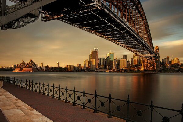 Sydney s evening sunset is beautiful