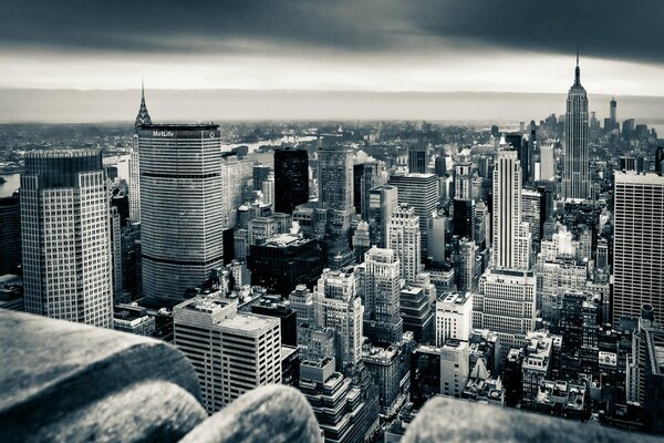 New York, États-Unis, Manhattan. Gratte-Ciel D Amérique