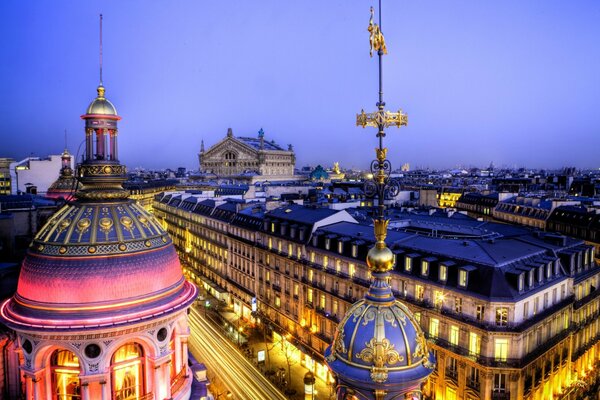 Die Architektur des Palais Grand Opera in Paris