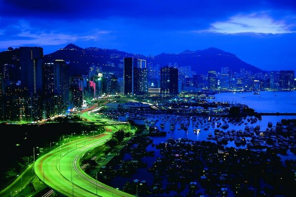 The beauty of Hong Kong s night lights