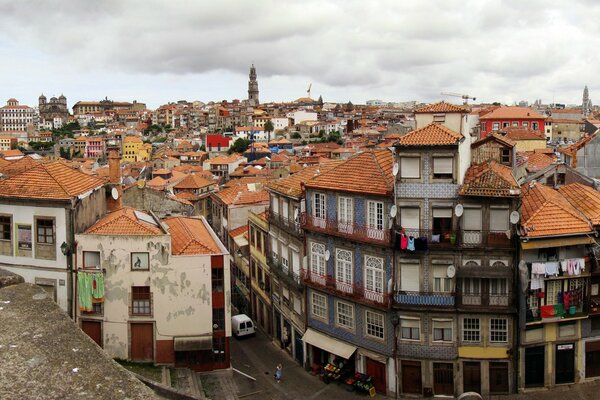 Porto old town houses