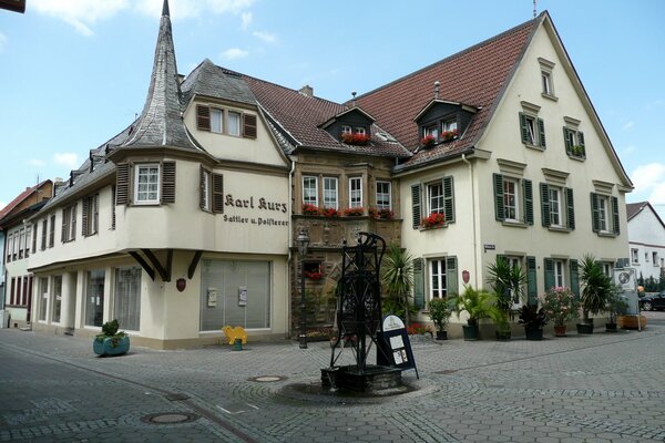 Architettura Della Germania. Bella facciata